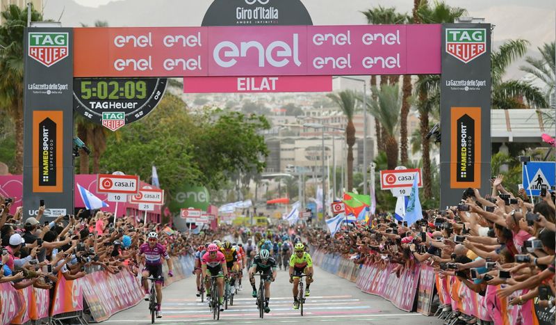 Viviani repite victoria etapa en Eilat