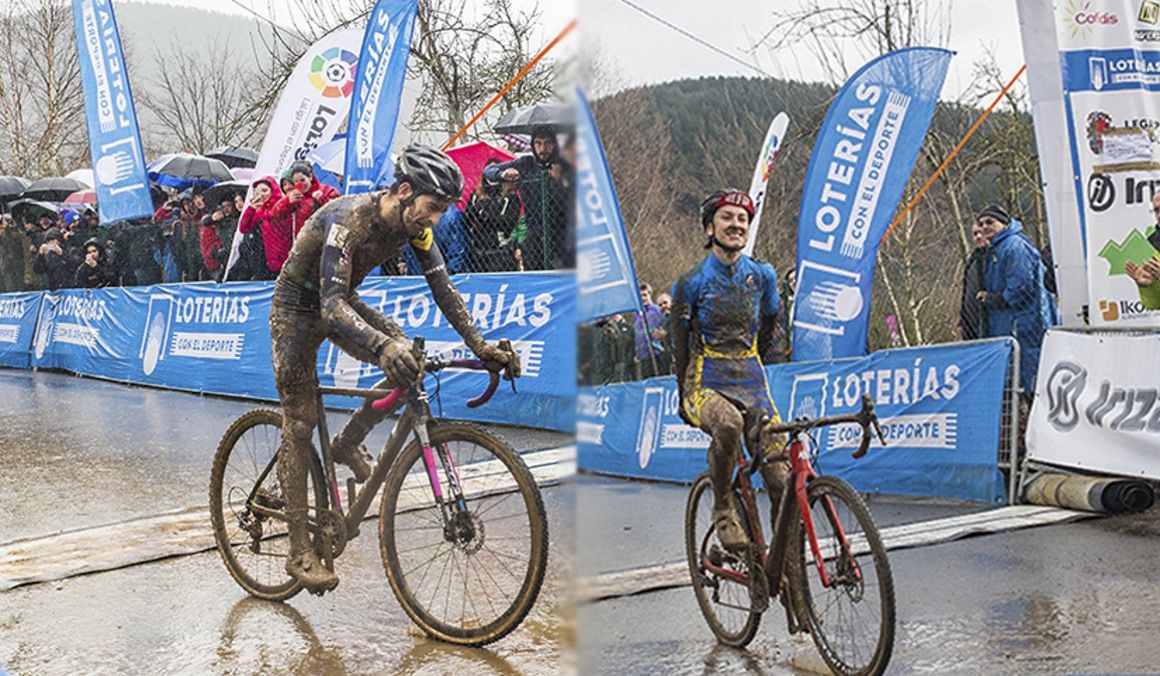 Esteban y Nuño revalidan sus títulos de Campeones de España de Ciclocross