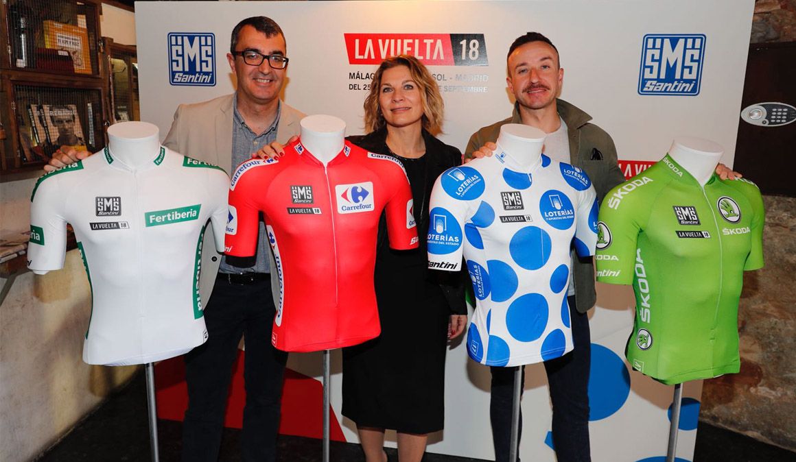 La Vuelta 2018 presenta sus maillots