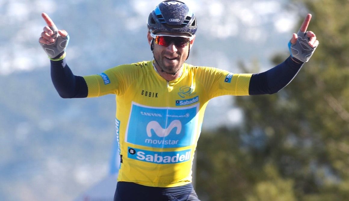 El mejor Valverde se exhibe en la etapa reina de la Volta a la Comunitat Valenciana