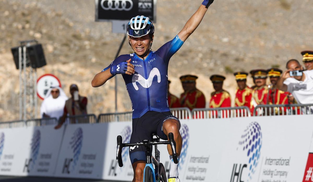 Einer Rubio prolonga la racha victoriosa del Movistar Team