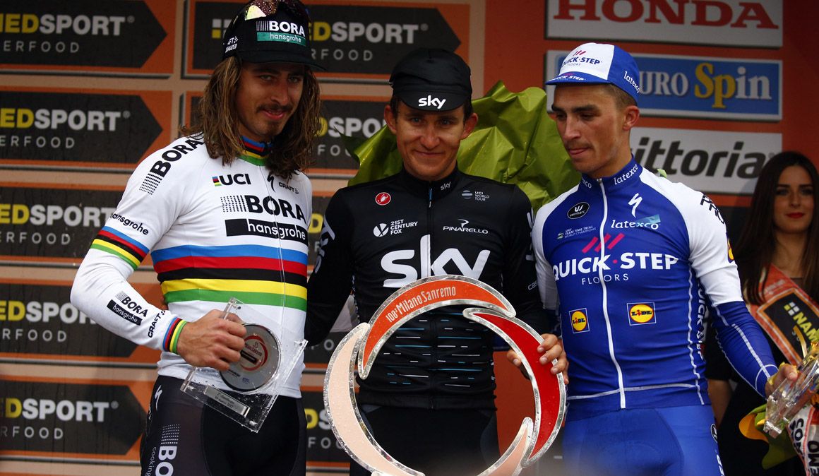 Kwiatkowski, Sagan y Kristoff, favoritos para la Milán-San Remo