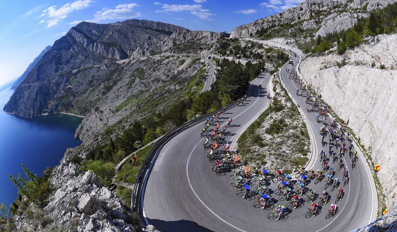 Los hermosos paisajes del Tour de Croacia