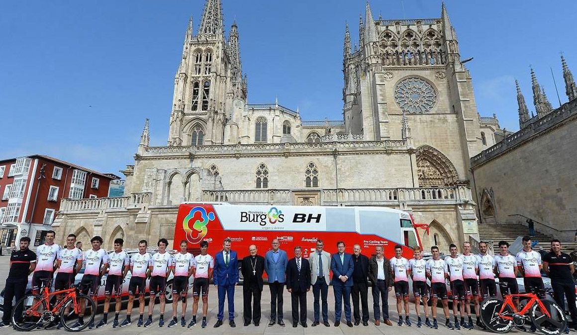 Puesta de largo del Burgos-BH pensando en la Vuelta
