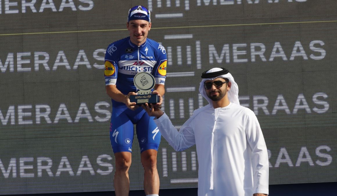 Pleno de Viviani en el Dubai Tour