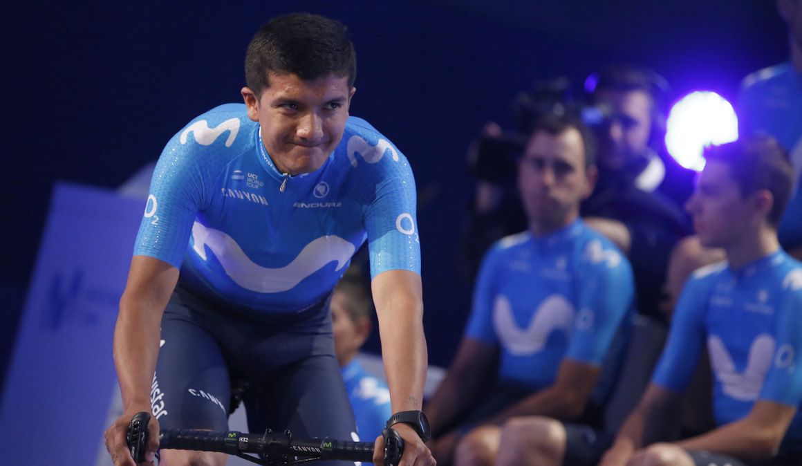 Movistar, a la Semana Coppi y Bartali con un equipo de escaladores