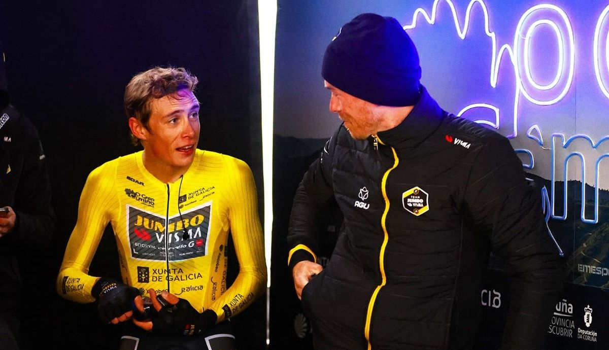Tranquilo y relajado se ha mostrado Jonas Vingegaard (Jumbo Visma) en O Gran Camiño Tranquilo y relajado se ha mostrado Jonas Vingegaard (Jumbo Visma) en O Gran Camiño