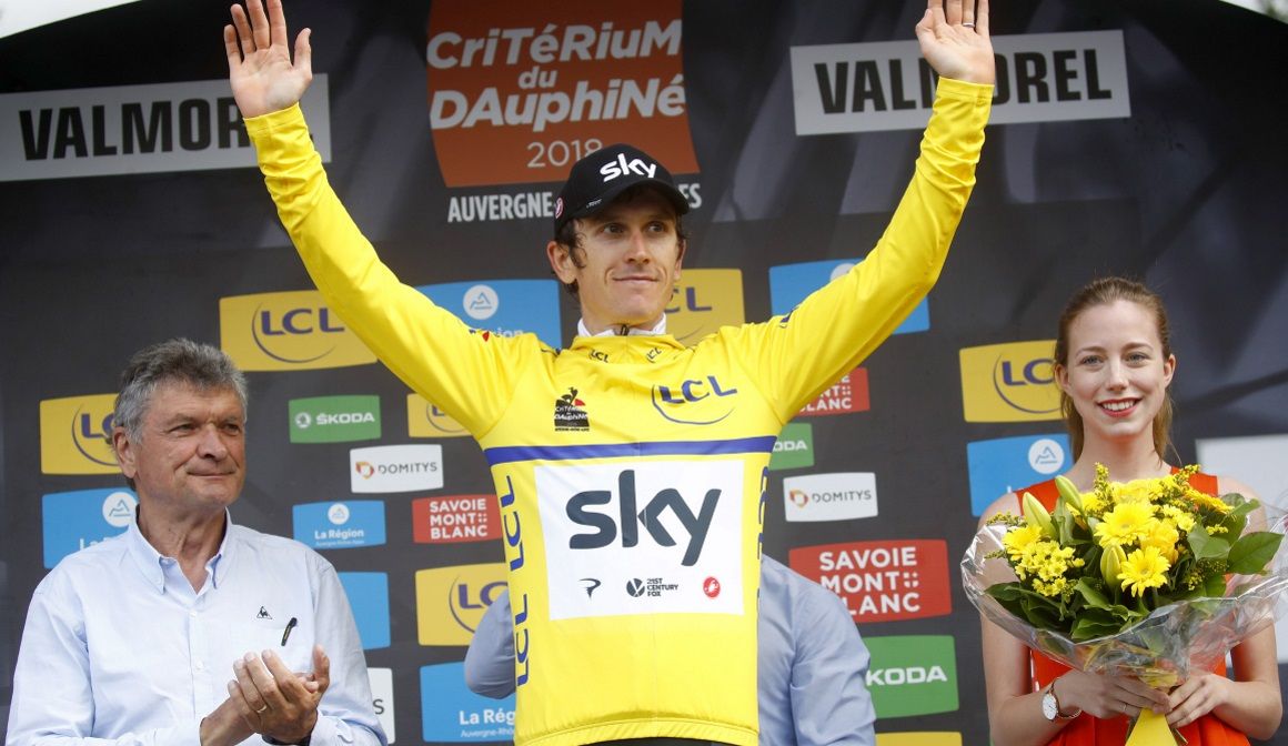 Geraint Thomas manda en el Dauphiné