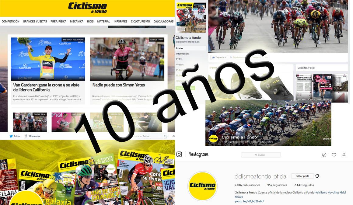 Se cumplen 10 años de Ciclismoafondo.es