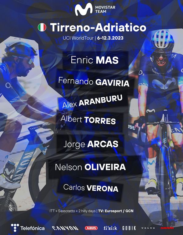 Movistar Tirreno Movistar Tirreno