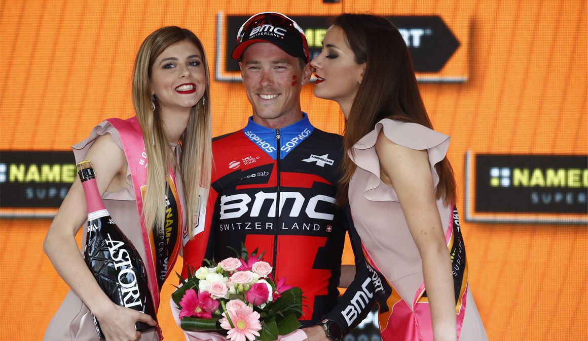 Rohan Dennis: "Es un gran día para mí, venía a ganar una etapa"