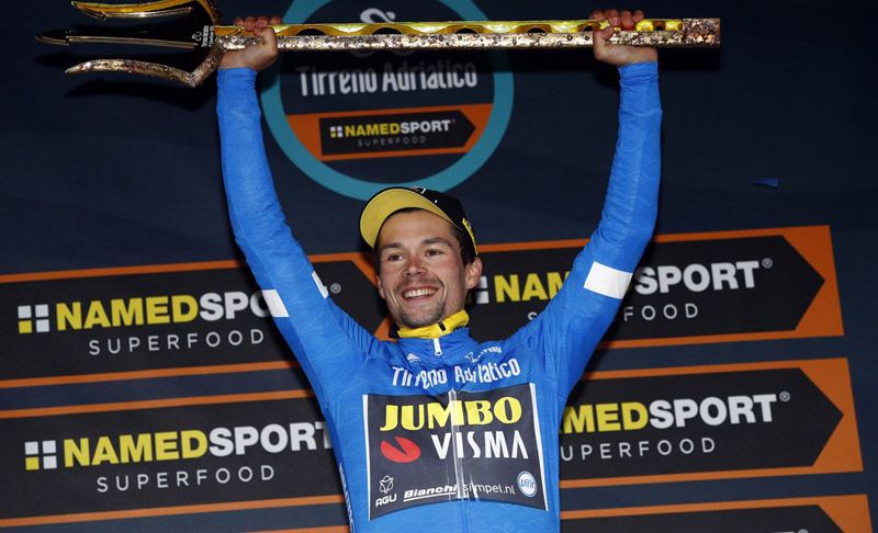Roglic ya sabe lo que es ganar la Tirreno Adriático. Lo hizo en 2019