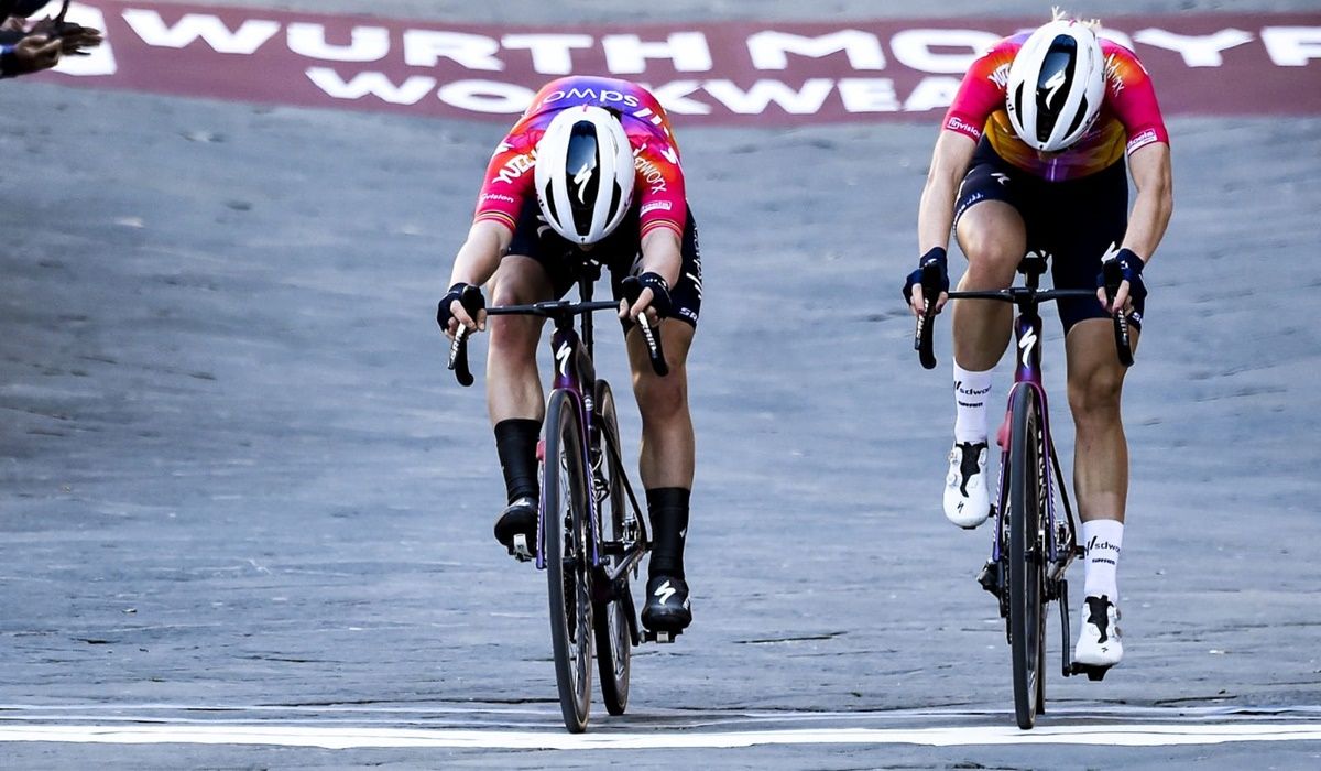Apretado final entre las dos integrantes del SD Worx