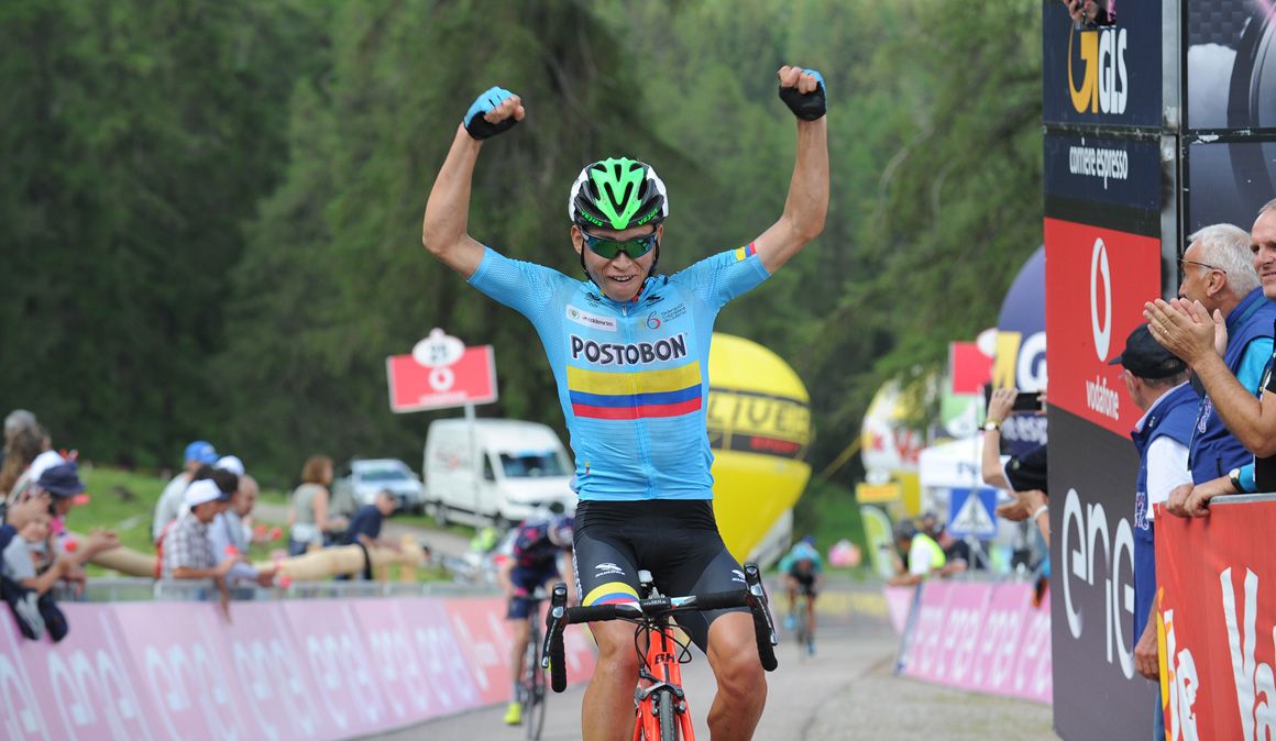 Giro sub´23: Colombia, donde quería estar