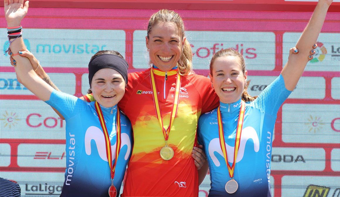 Mavi García, campeona de España contrarreloj