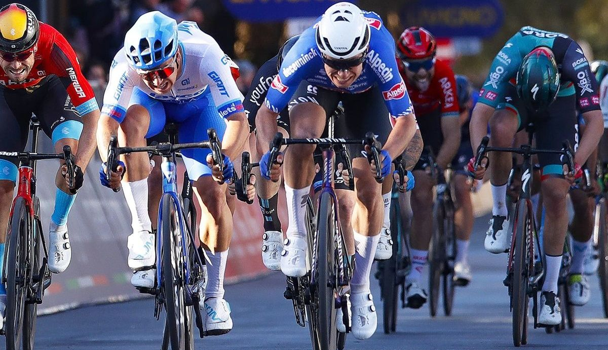 En cuestión de centimetros se decidió la última etapa de la Tirreno Adriático En cuestión de centimetros se decidió la última etapa de la Tirreno Adriático