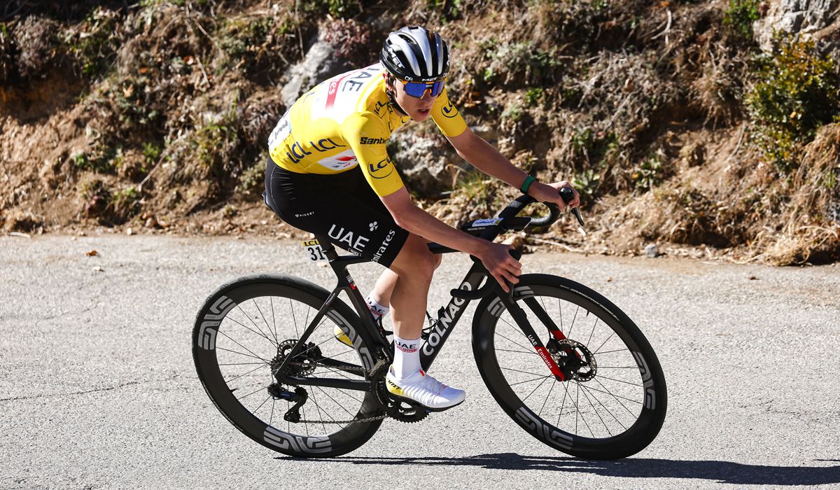 Tadej Pogacar, el pasado sábado en la subida al Col de la Couillole, que será final de la 20ª etapa del Tour 2024