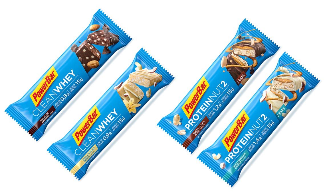 Nuevas barritas PowerBar con un alto contenido en proteínas