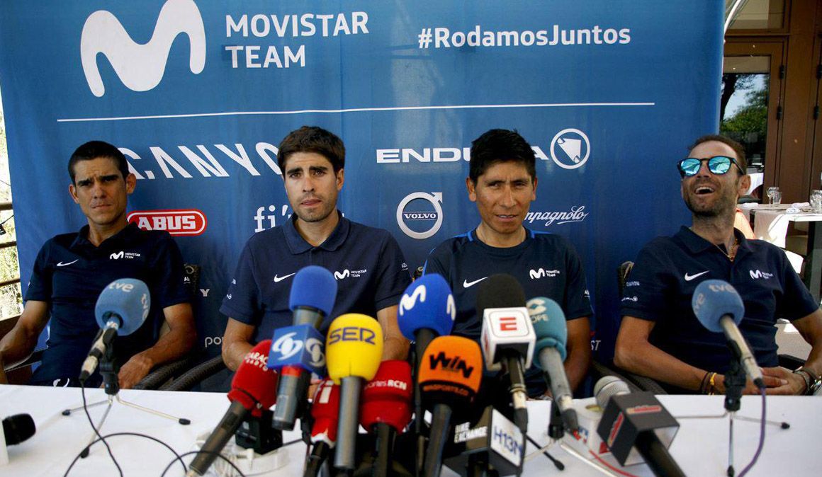 Los líderes del Movistar Team no tiran la toalla