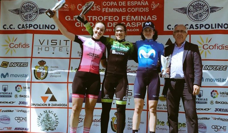 Victoria al sprint para Ana Usabiaga en Caspe