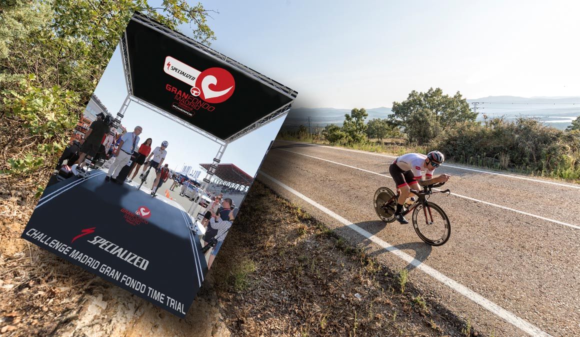 171 km de contrarreloj en la Gran Fondo Madrid