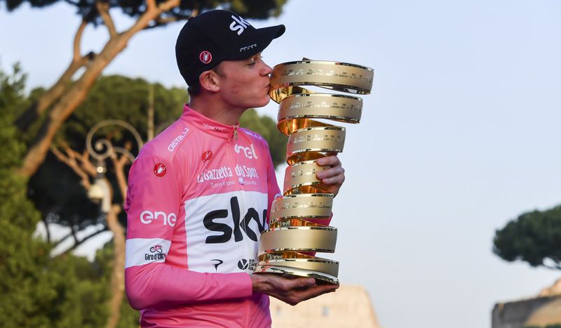 Pink Froome y la Triple Corona