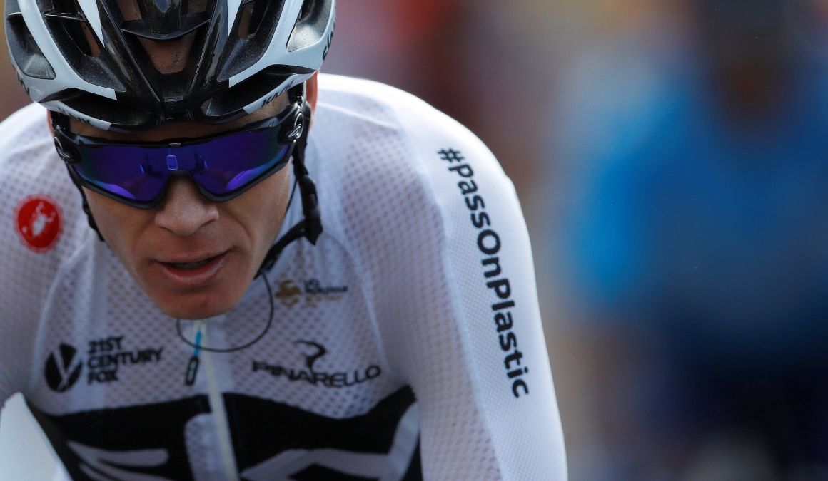 Froome: "Me encuentro genial, justo dónde quería estar antes de la montaña"