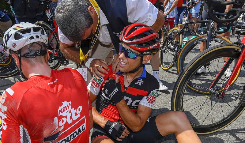 Richie Porte abandona entre lágrimas el Tour de Francia