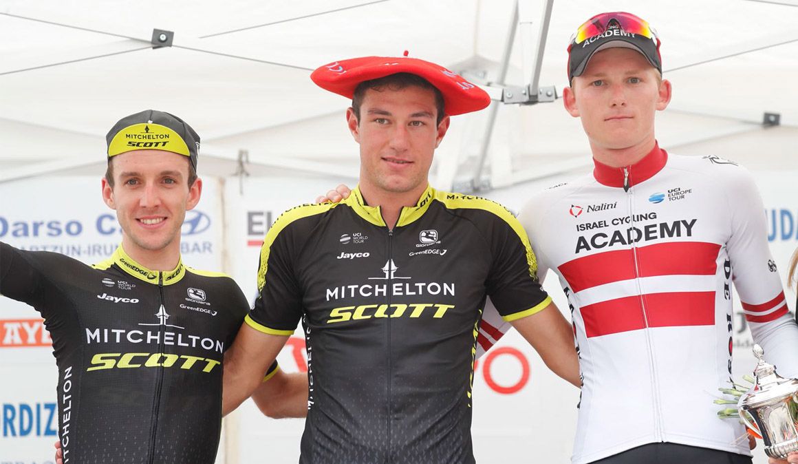 Robert Power remata la exhibición de Mitchelton-Scott en Ordizia