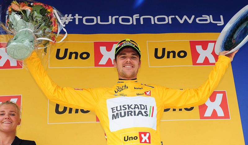 Edu Prades, ganador de la Vuelta a Noruega