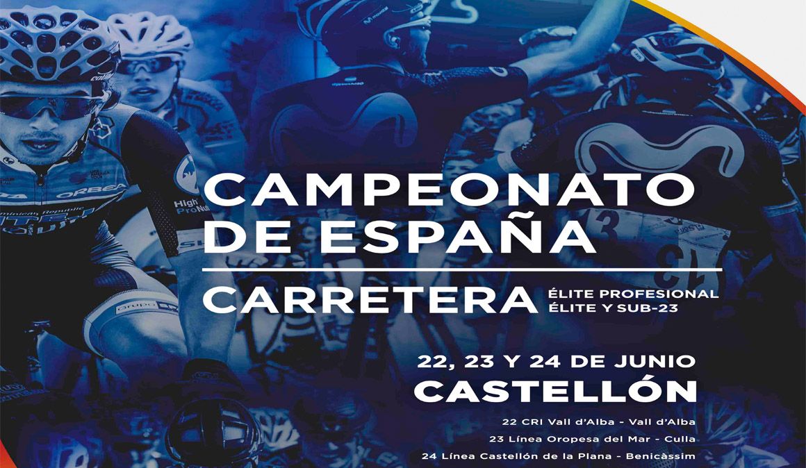 Recorridos del Campeonato de España de Carretera Castellón 2018