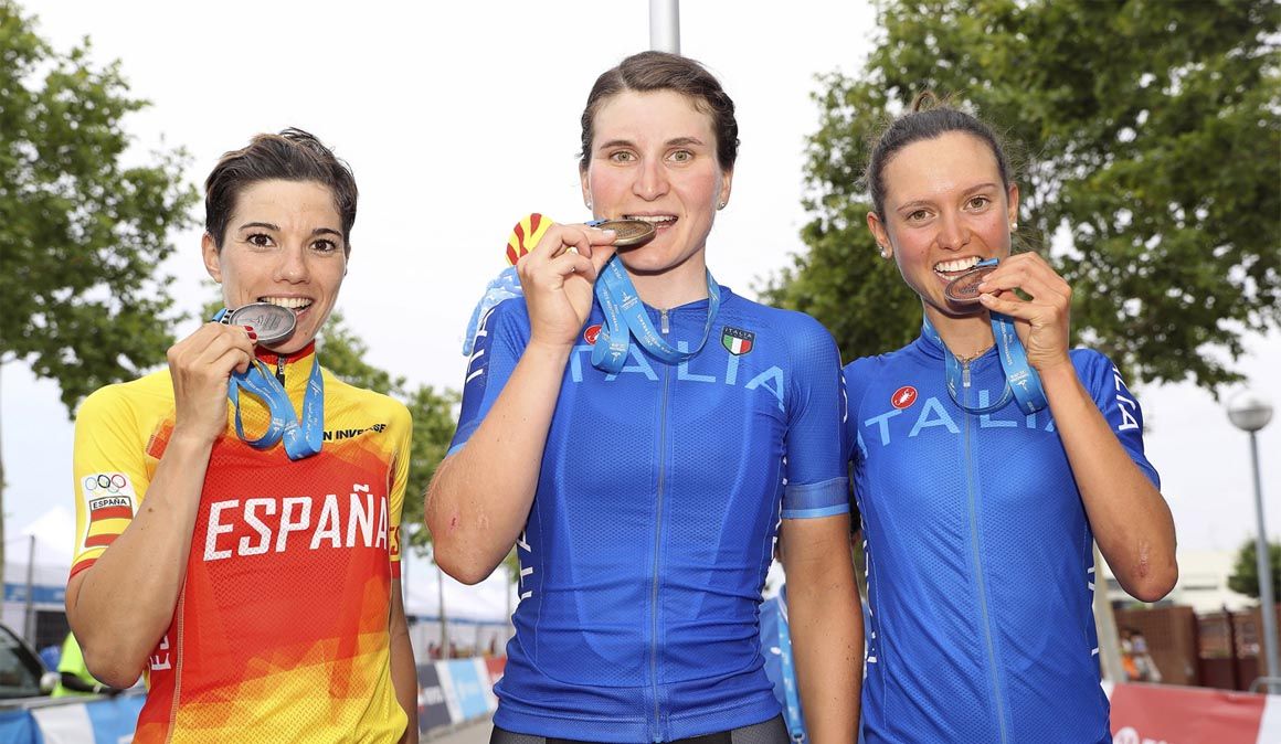 Ane Santesteban plata en los Juegos del Mediterráneo