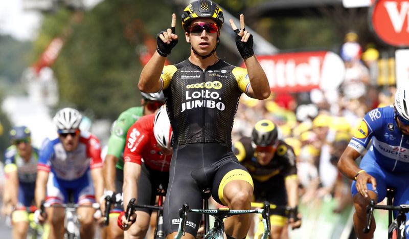 Bis de Groenewegen en el Tour de Francia