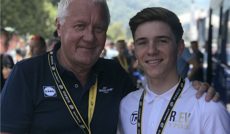 Remco Enevepoel, un junior al WorldTour