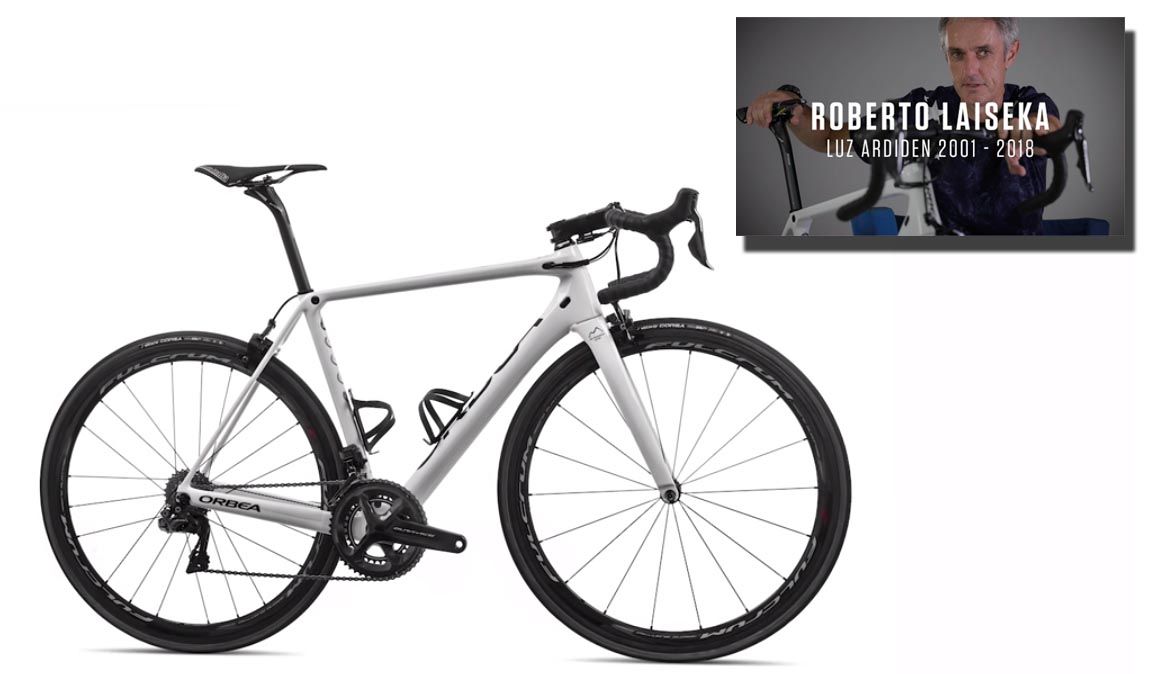 Roberto Laiseka, Luz Ardiden y su Orbea personalizada