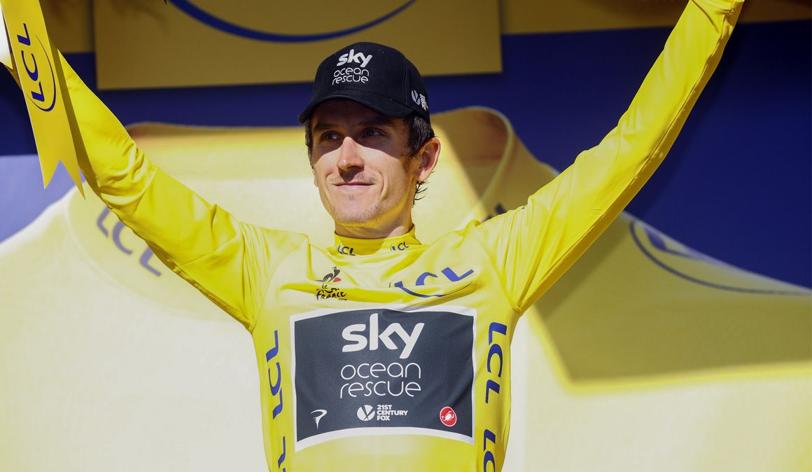 Geraint Thomas: "Ganar en Alpe D´Huez es increíble"