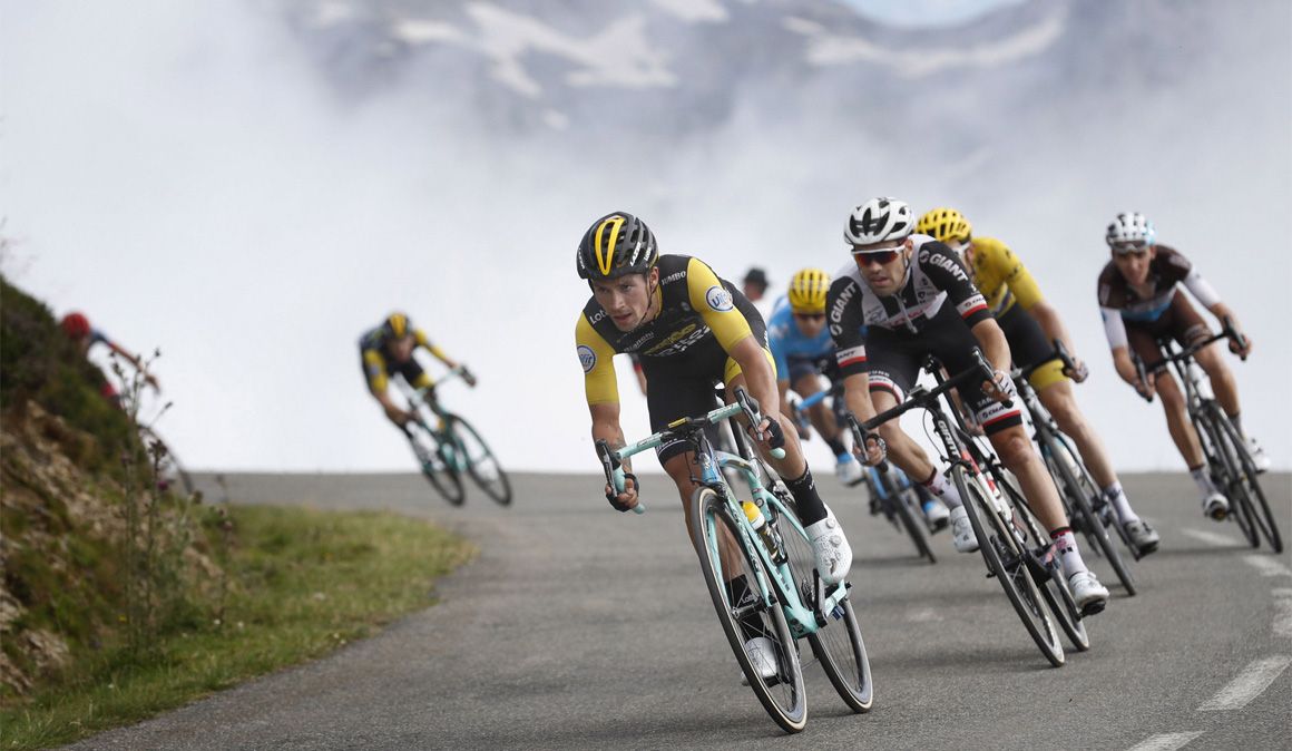 Roglic:"Lo intenté varias veces y me fui en el descenso. Todo salió perfecto"
