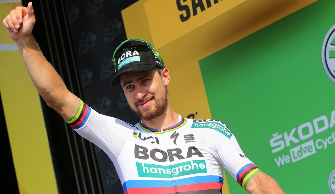 Sagan:"Para ganar a Gaviria hay que esperar un error"
