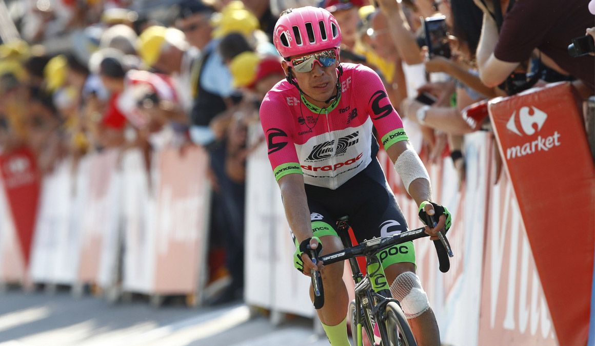 Urán se retira del Tour por las lesiones de la caída de Roubaix