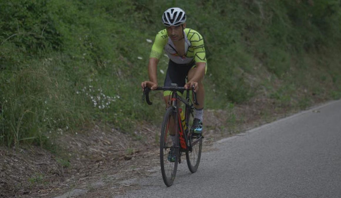 Julián Sanz completa el Camino de Santiago en 23 horas 37 minutos