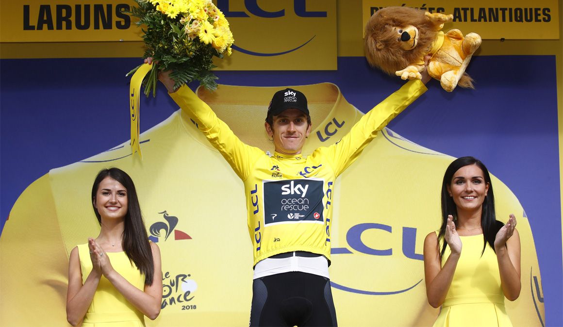 Geraint Thomas: "El Tour se acerca pero tengo que hacer una buena crono"