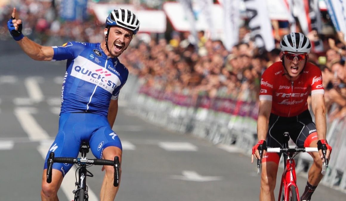Alaphilippe prolonga su año mágico en la Clásica de San Sebastián