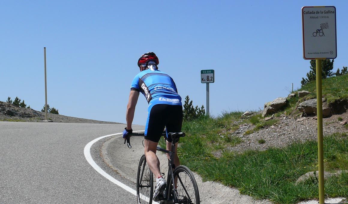 Coll de la Gallina, por Sant Esteve