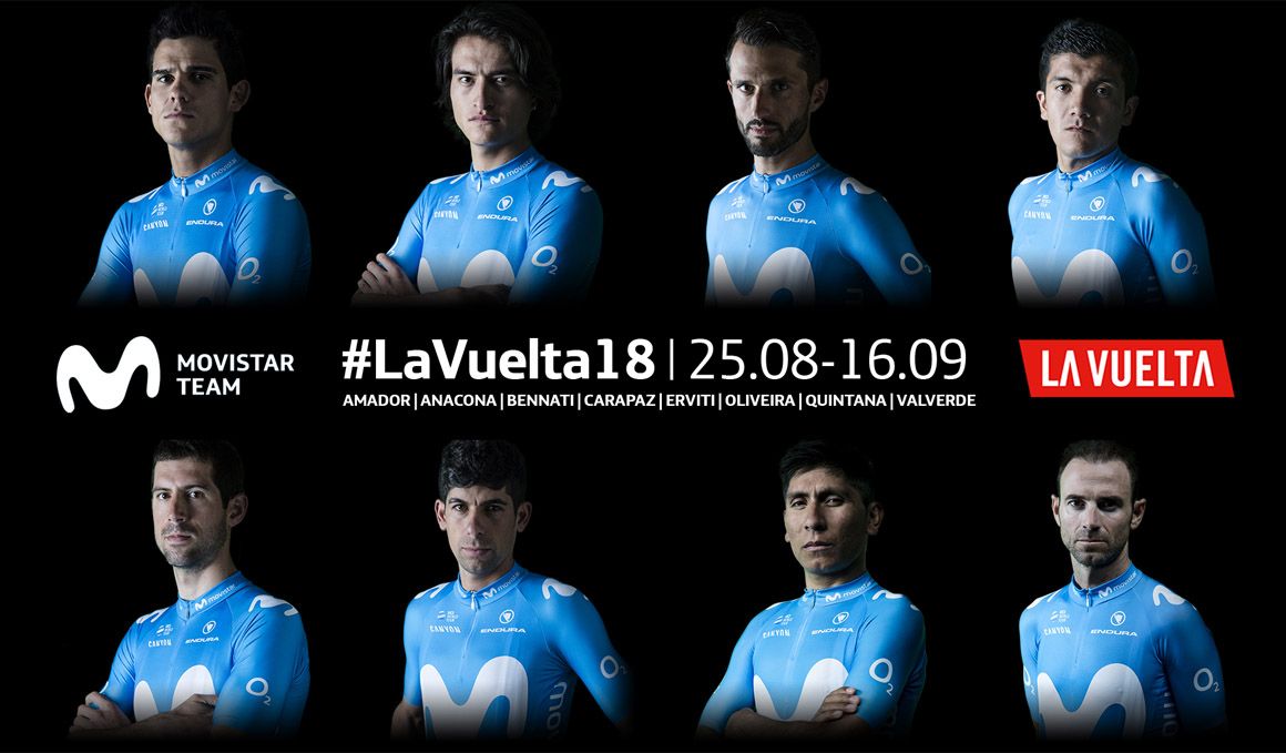 Nairo Quintana liderará al Movistar Team en La Vuelta