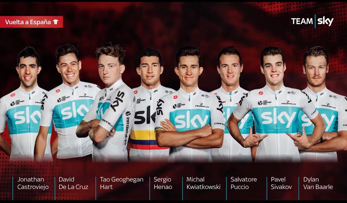 Vuelta: De la Cruz liderará un Sky sin sus grandes figuras