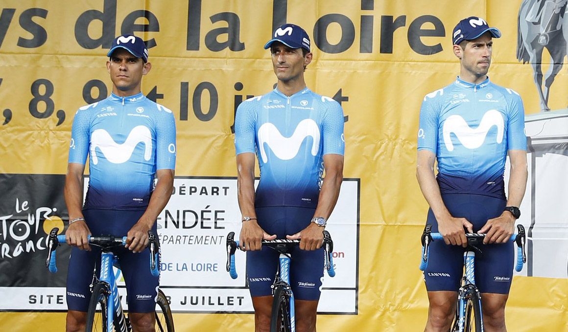 Amador, Bennati y Erviti renuevan con Movistar Team