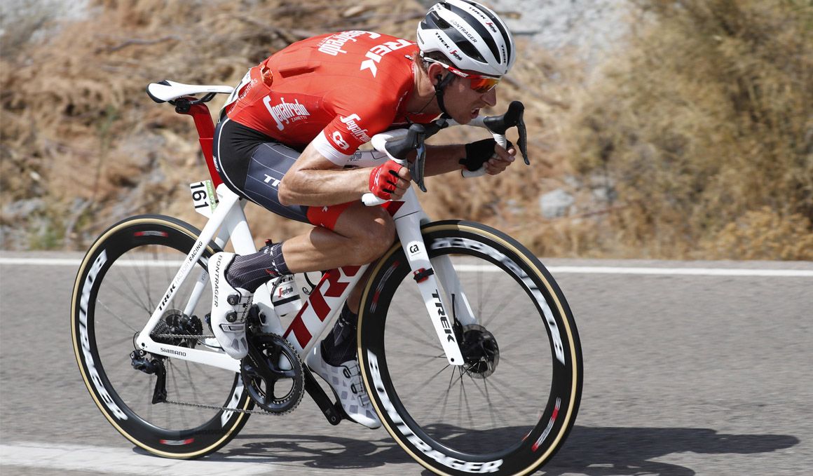 Bauke Mollema se pasó por un día a la Trek Madone