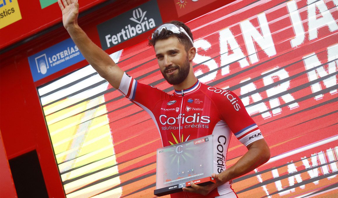 Bouhanni: "Estoy honrado por ganar otra vez en la Vuelta". 