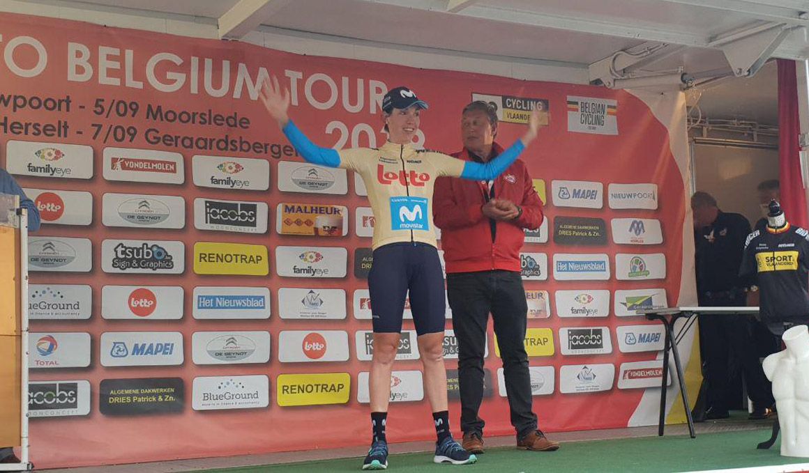 Biannic, primera victoria UCI para Movistar Team