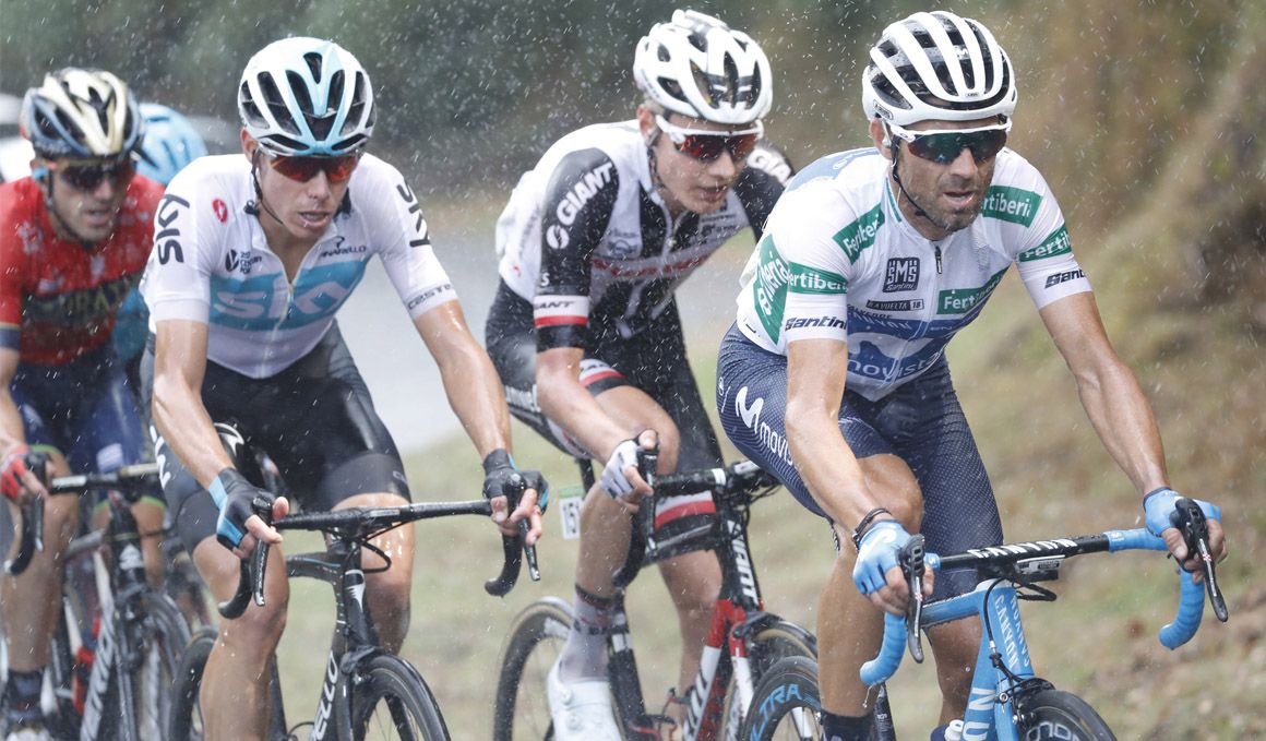 Valverde: “¿Cuándo habéis visto que tire el Mitchelton-Scott? Les gusta ir de gratis”